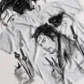 Vagabond S 4XL Musashi Miyamoto Matahachi Honiden Anime Manga Shirt S 4XL T-Shirts