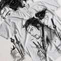 Vagabond Musashi Miyamoto Matahachi Honiden Anime Manga Shirt All Size T-Shirts