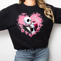 Valentine Couple Shirt Valentine Movie Couple Matching Horror Movies Character Jack Sally T-Shirts