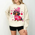 Valentine Dachshund Dog Sausage Dog Shirt Love Themed Weiner Dog T-Shirts