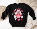 Valentine Retro Valentines I Love You Wife Groovy Valentines Long Sleeve T-Shirts
