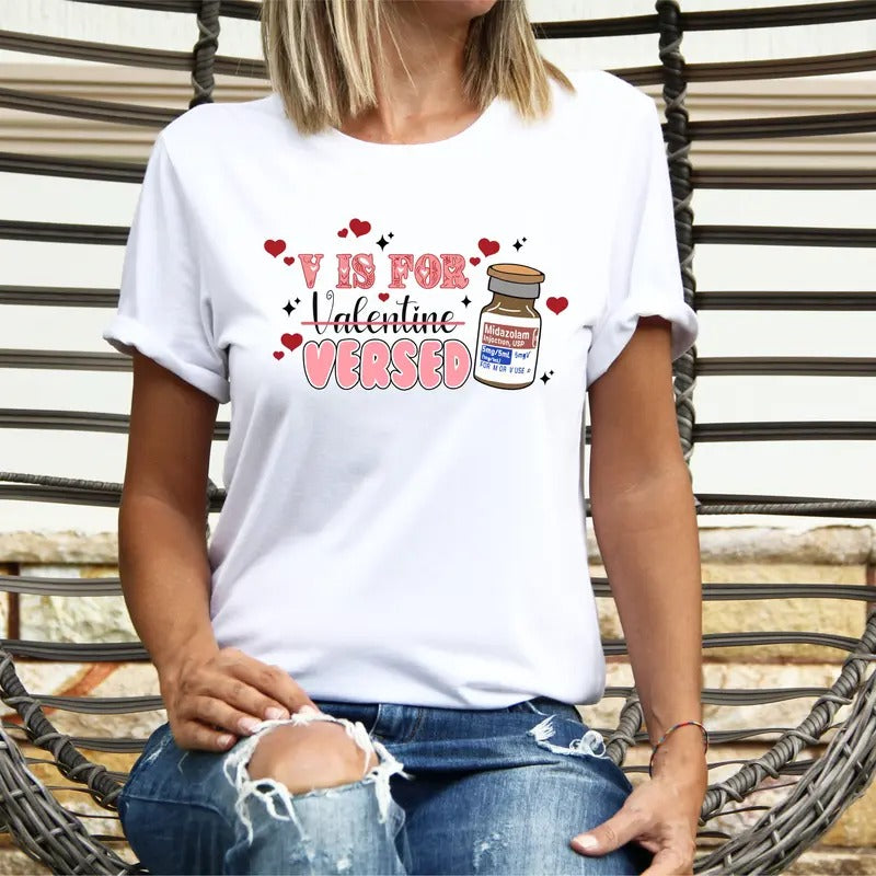 Valentines Nurse Nurse Pharmacist Shirt Nurse Registered Nurse Shirt Nurse Valentine Nursing T-Shirts