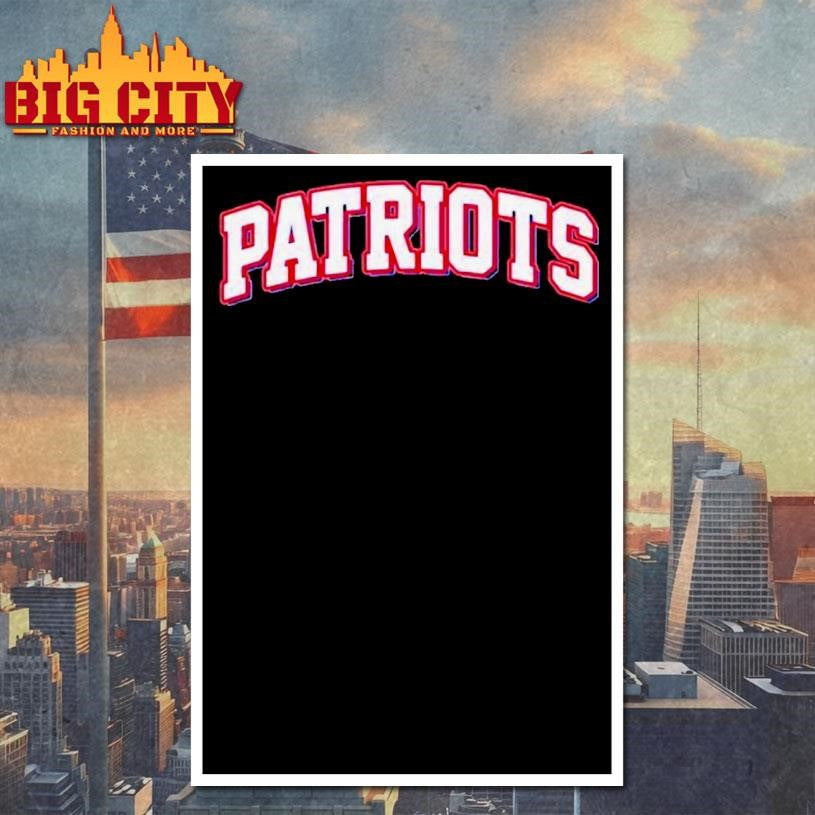 Varsity Sport Style Patriots Football Shirt