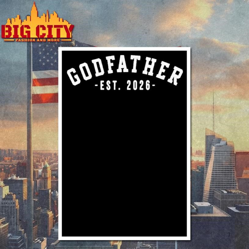 Varsity Style Godfather Est 2026 Shirt
