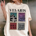 Velaris ACOTAR Shirt Velaris City Starlight Night Court Shirt SJM Shirt Court Dreams Rhysand Bookish Shirt T-Shirts