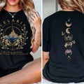 Velaris City Starlight 2 Sided Shirt Night Court SJM Shirt Acotar Velaris Court Dreams Velaris Bookish Acotar T-Shirts