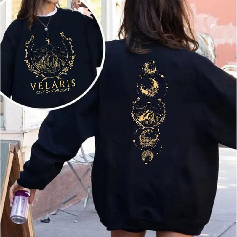 Velaris City Starlight Night Court Acotar Velaris Court Dreams Velaris Bookish T-Shirts