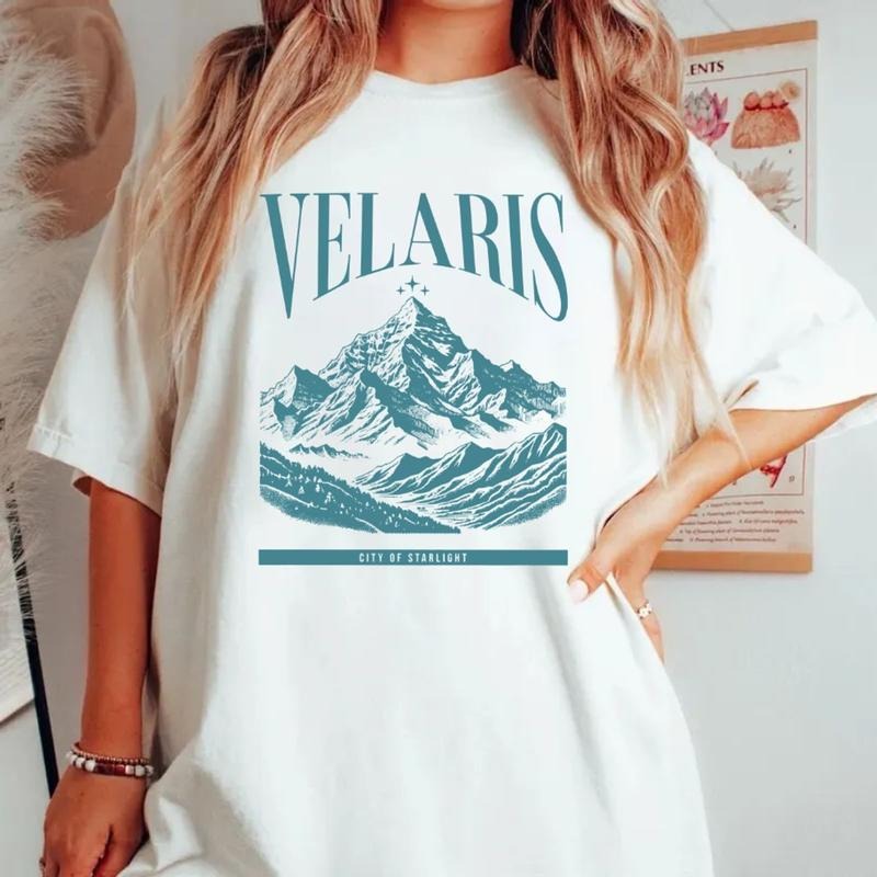 Velaris Acotar Acotar Acomaf Bookish Sarah J Maas Velaris T-Shirts
