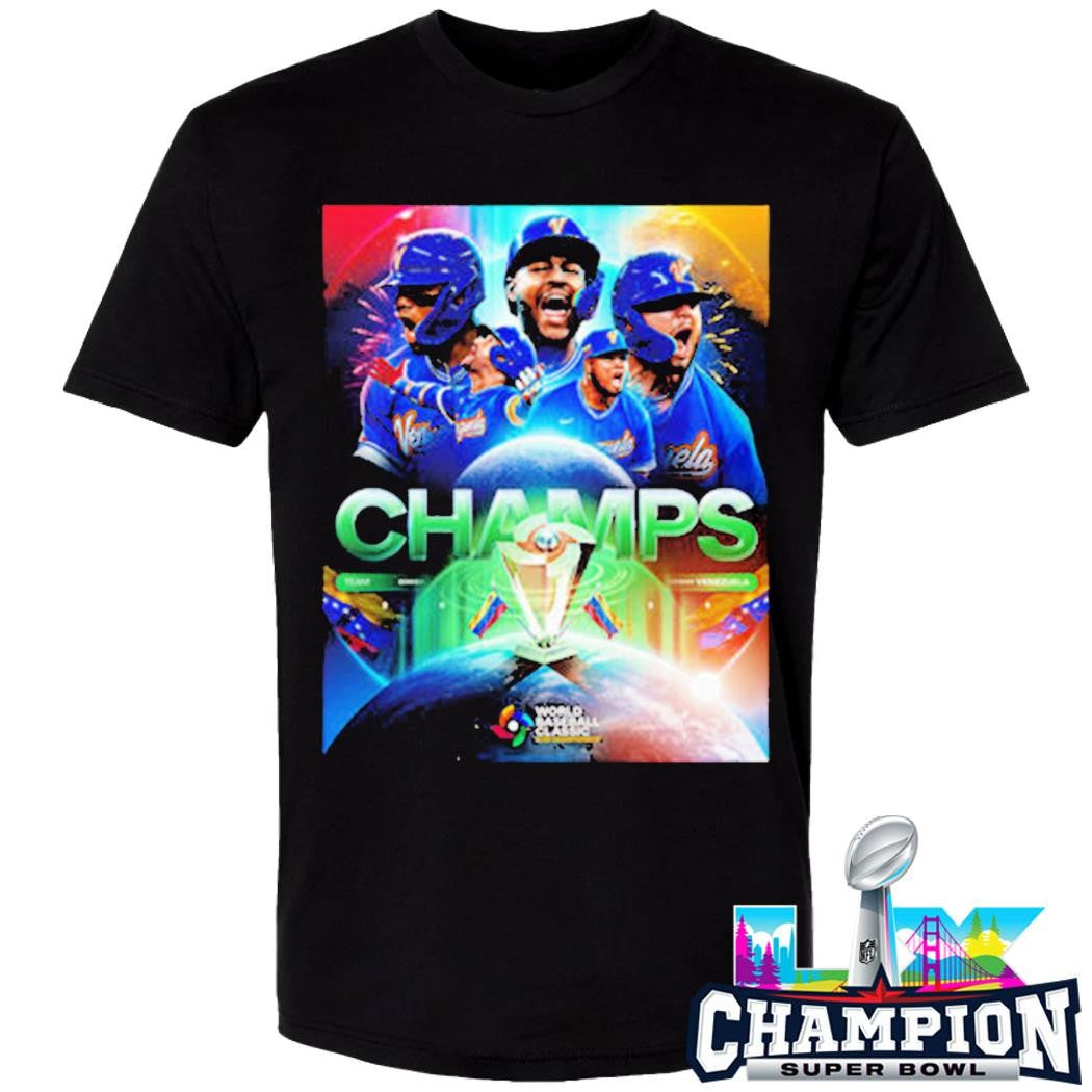 Venezuela Baseball Champions World Baseball Classic 2026 First Time In History Shirt