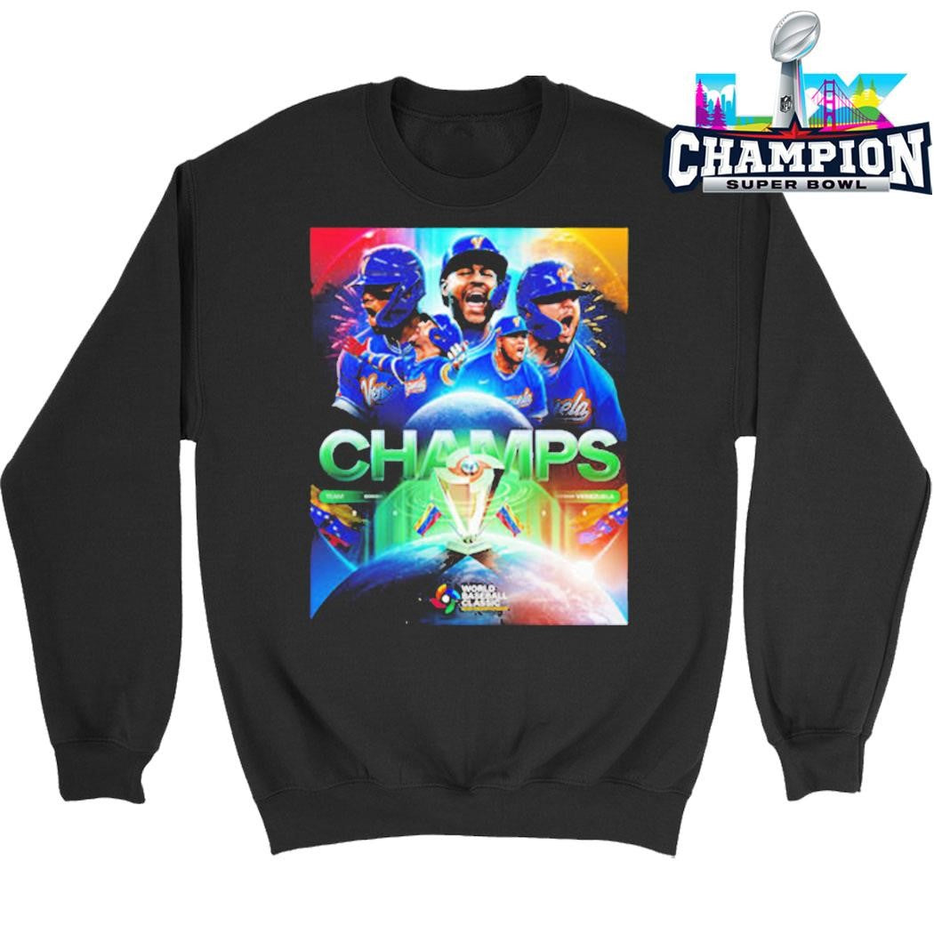 Venezuela Baseball Champions World Baseball Classic 2026 First Time In History Shirt