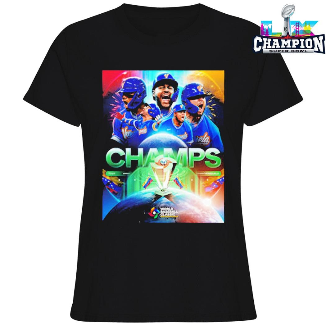 Venezuela Baseball Champions World Baseball Classic 2026 First Time In History Shirt