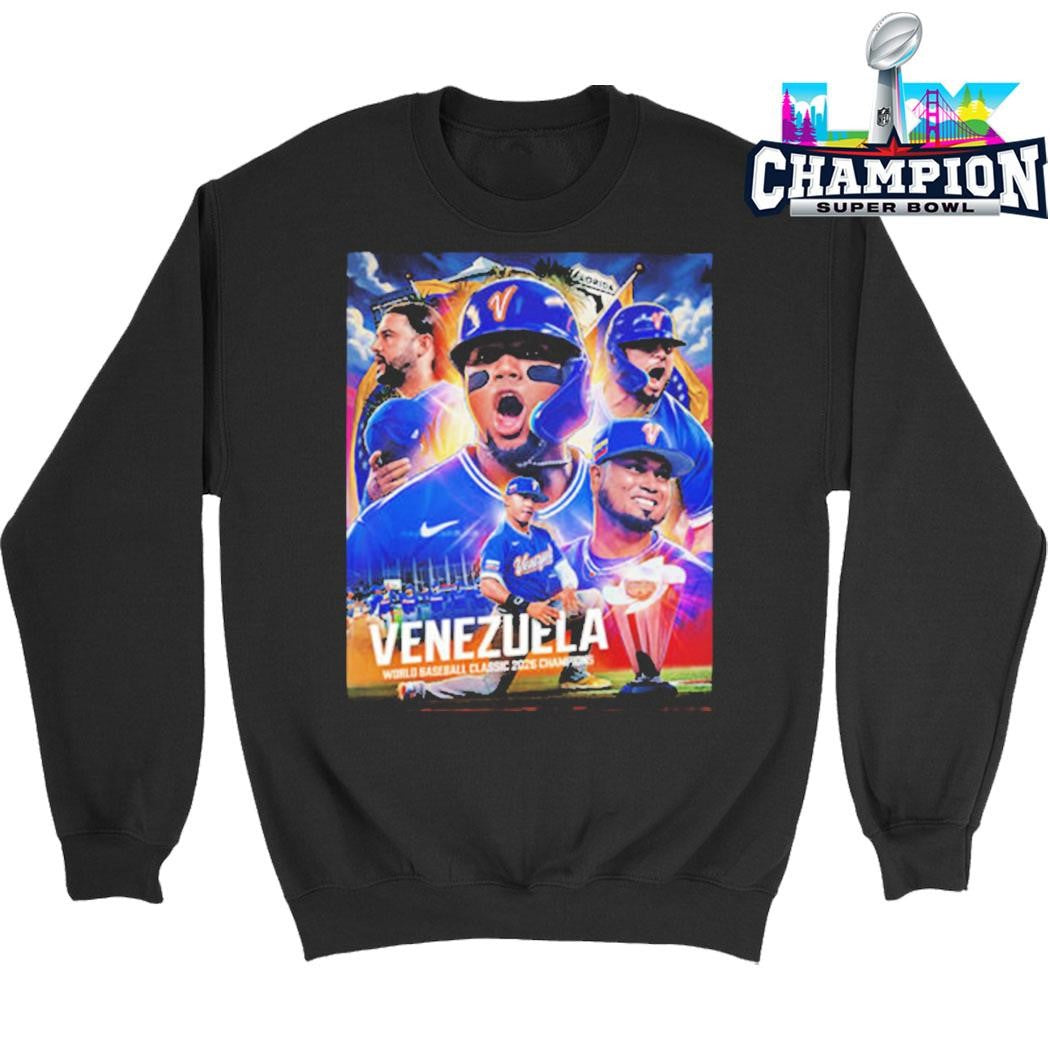 Venezuela Champions 2026 World Baseball Classic 2026 Championship Shirt