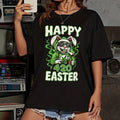 Ver 1 Happy 420 Easter Happy 420 Easter Funny Smoking Easter Bunny T-Shirts