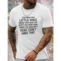 Vibrant Round Neck Short Sleeve Spring Summer Unique Humorous Print Regular Fit Comfortable Made USA T-Shirts