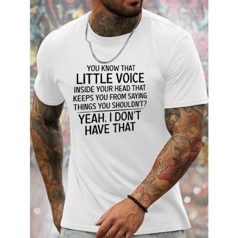 Vibrant Round Neck Short Sleeve Spring Summer Unique Humorous Print Regular Fit Comfortable Made USA T-Shirts