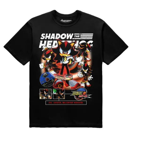 Video Games Sonic Adventure 2 Battle Shadow Staple T-Shirts