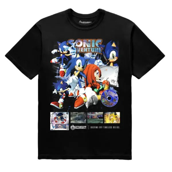 Video Games Sonic Adventure Staple T-Shirts