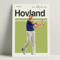 Viktor Hovland Poster Golf Poster Modern Golf Print Hovland Minimalist Golf Wall Art Office Golf Bedroom Decor Golf Golf Him T-Shirts