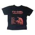 Vingtage Tv Girl French Exit Baby 90s Baby Fitted Y2k Top Streetwear Grunge 2000s Gothic Emo Girl Tops Girlfriend T-Shirts