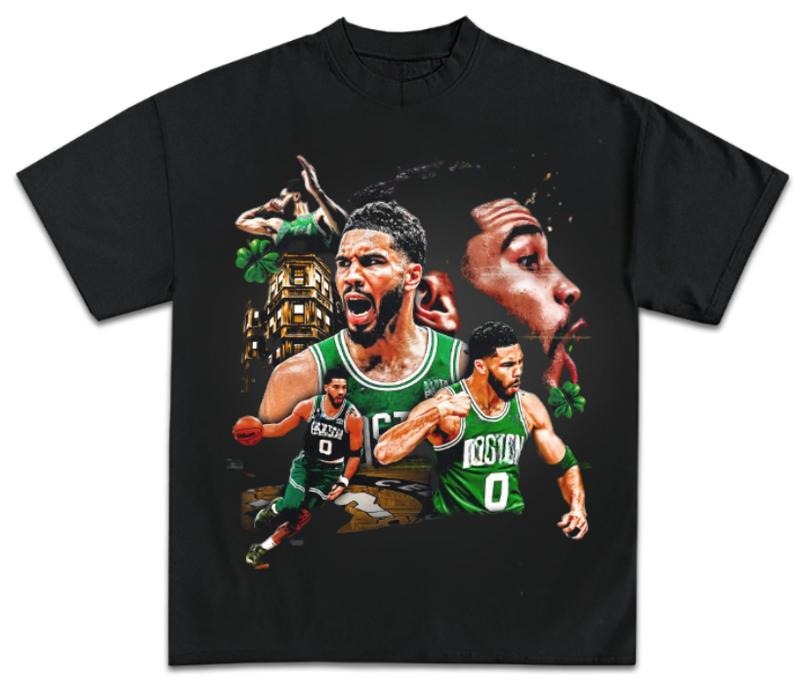 Vintage 90s Jayson Tatum A1 #B.Celticss Fan Menswear Top Underwear Streetwear T-Shirts