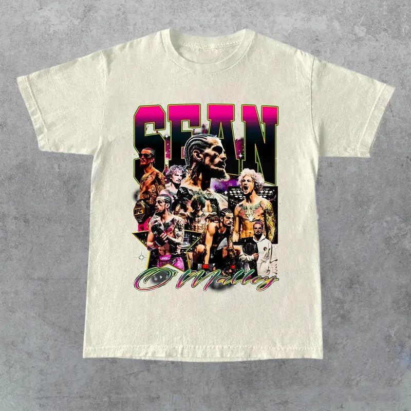 Vintage 90s Sean O'Malley UFC Suga T-Shirts
