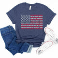 Vintage American Flag States Fourth July United States July 4th USA Shirts Patriotic T-Shirts