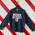 Vintage Butler University Butler Butler University Butler Bulldogs Print Logo T-Shirts