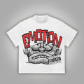 Vintage Cartoon Monster Emotion Cotton T-Shirts
