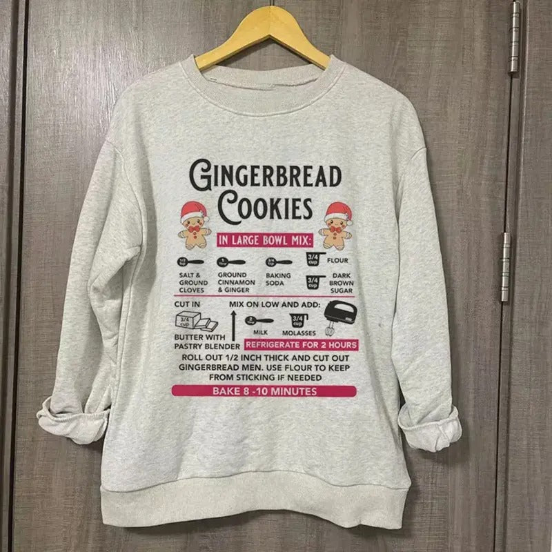 Vintage Gingerbread Cookies Gingerbread Cookies Recipes Shirt Cute Shirt Xmas Shirt Party T-Shirts