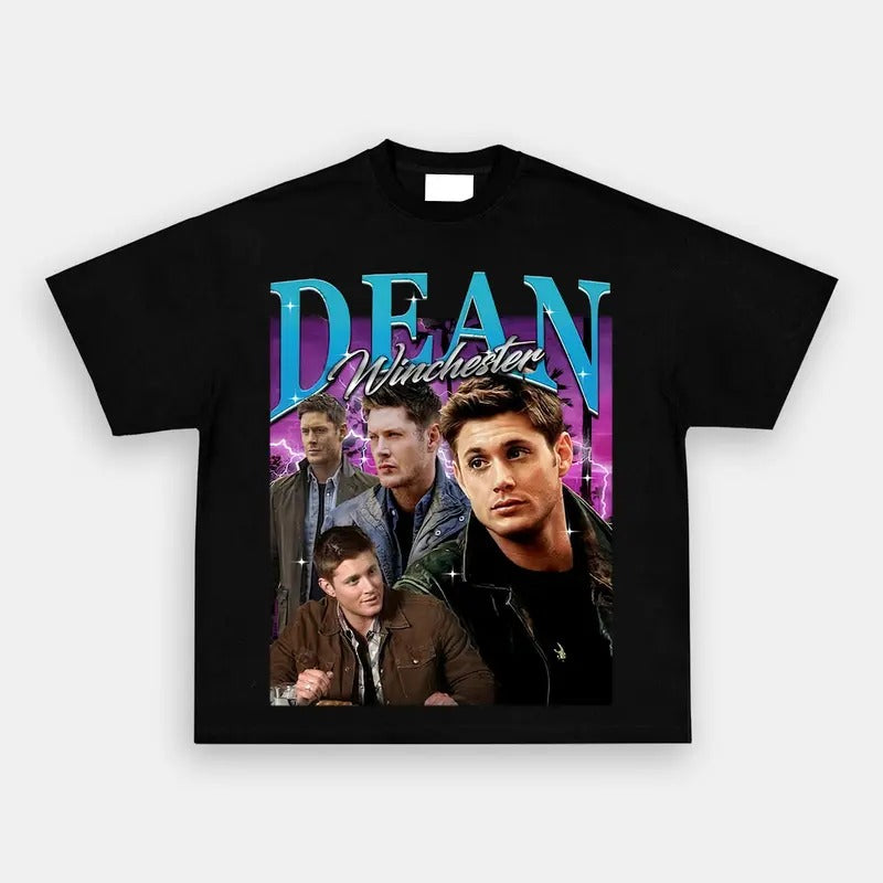 Vintage College Johnny Manziel Dean Winchester Shirt T-Shirts