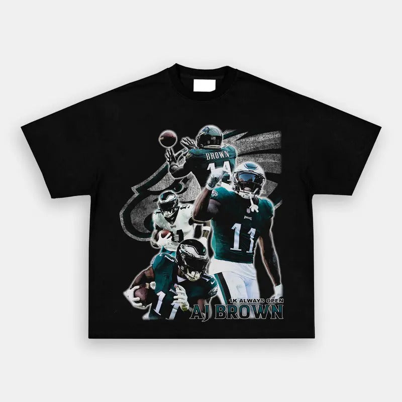 Vintage College JohnnyAJ BROWN T-Shirts