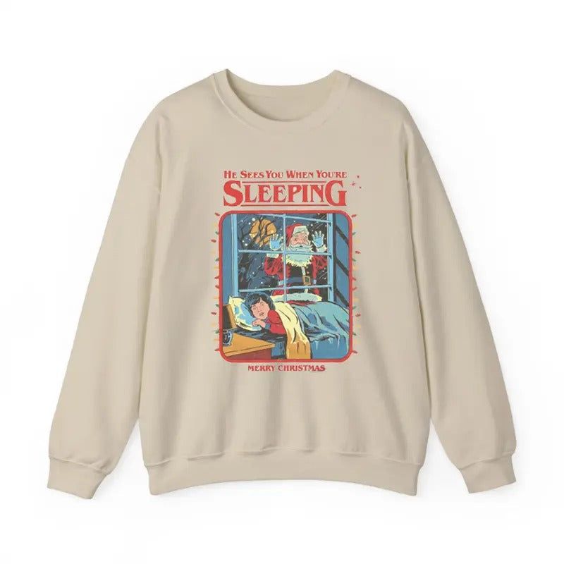 Vintage Creepy Santa Party Funny Retro T-Shirts