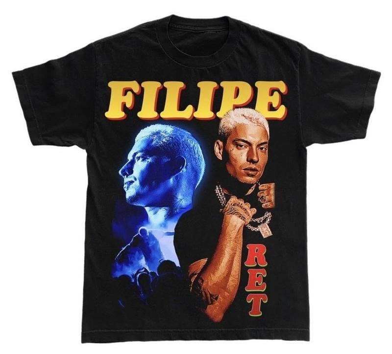 Vintage Filipe Pretty Rare Bootleg T-Shirts
