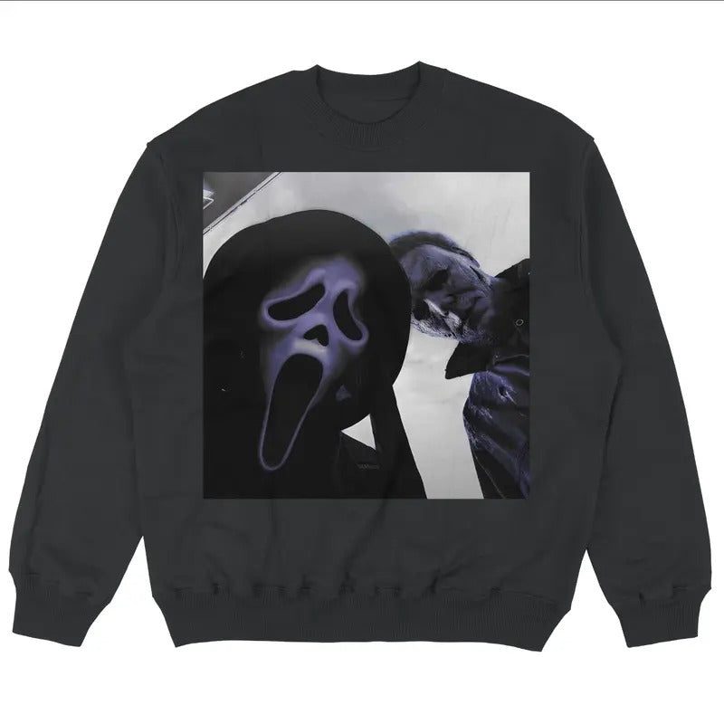 Vintage Halloween Michael Myers Shirt Ghostface Shirt Scream Movie Horror Movie Shirt Scary Shirt Spooky Season Ghostface Scream Shirt Halloween Movie Shirt Halloween Fall Season Menswear Top T-Shirts