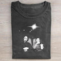 Vintage Halloween Tropical Human Menswear Top T-Shirts
