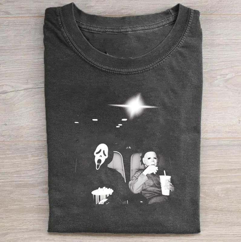 Vintage Halloween Tropical Human Menswear Top T-Shirts