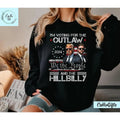 Vintage I'M Voting Outlaw Hillbilly 2024 Shirt Ridin Outlaw Hillbilly Trump Shirt T-Shirts