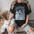 Vintage Liam Payne Tribute 1D Liam Payne Liam Payne Liam Payne Legacy Celebrate Liam Payne' Legacy Liam Payne Fan T-Shirts