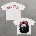 Vintage Muted Red Cotton T-Shirts