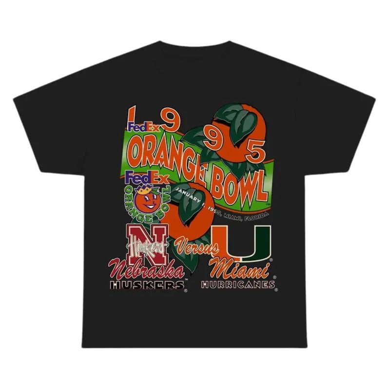 Vintage NCAA Orange Basketball College T-Shirts