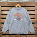 Vintage Ncaa San Diego State San Diego Jumper San Diego State San Diego State Print Logo Grey T-Shirts