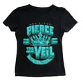 Vintage Pierce Veil Baby Gothic Punk Baby Y2k Top Streetwear Fitted Gothic Emo Girl Top Scene 2000s T-Shirts