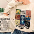 Vintage Sarah J. Maas Eras Tour Maas Tour ACOTAR Crescent City Throne Glass SJM Book Lover T-Shirts