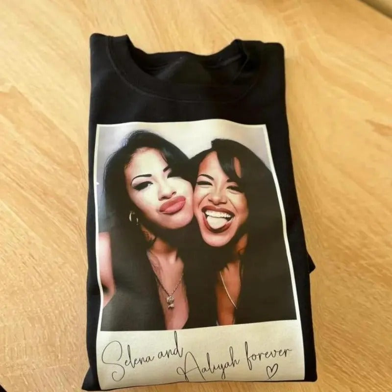 Vintage Selena Aaliyah Shirt Selena Shirt Aaliyah Shirt Aaliyah One Million S 3XL Streetwear & Underwear T-Shirts