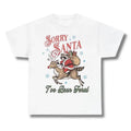 Vintage Sorry Santa I'Ve Been Feral Shirt Deer Mounted Santa Claus Raccoon Feral Raccoon Womenswear T-Shirts