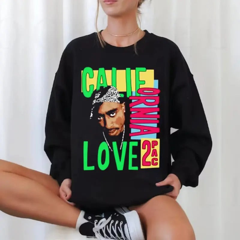 Vintage Tupac California Love TuPac Shirt Tupac Shakur Shirt 2Pac Shirt 90s Rapper Shirt Hip Hop 90s Legends Shirt Rapper T-Shirts