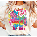 Viva La Fiesta Mexican Pinata Coquette Bow Shirt Mexican Party Fiesta T-Shirts