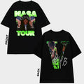 Vlone YB YoungBoii MASA Tour 2025 Shirt Rap Hip Hop Music Fans T-Shirts