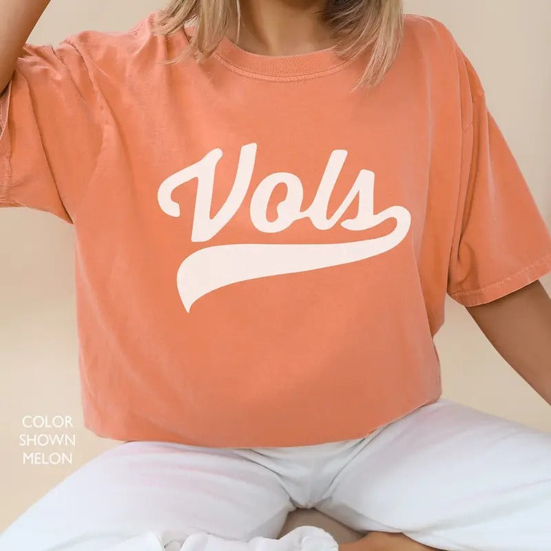 Vols Retro Vintage Vols Tennessee Vols Dyed Shirt Tennessee Game Day T-Shirts