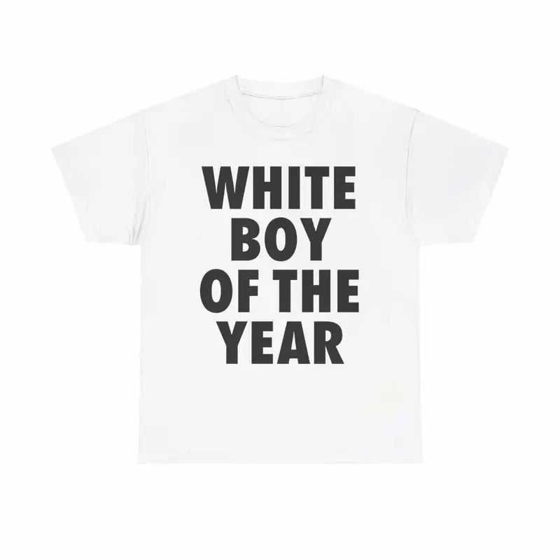 WHITE BOY YEAR SHIRT Top Menswear T-Shirts